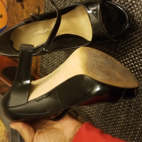 Via Spiga black patent Mary Jane pump - Picture 3 of 7